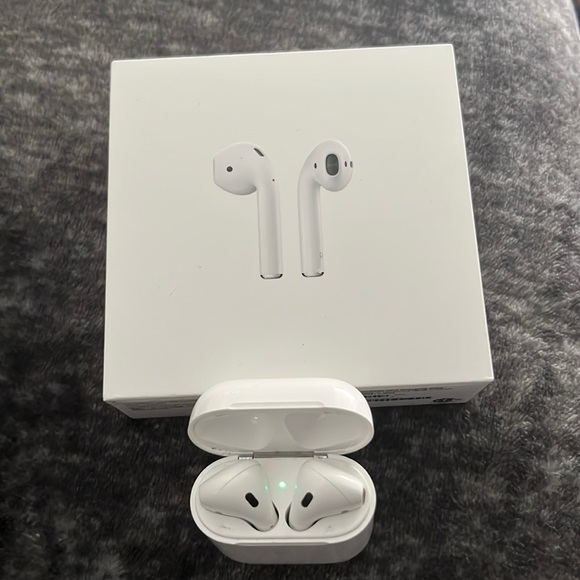 First generation Airpods plus black case